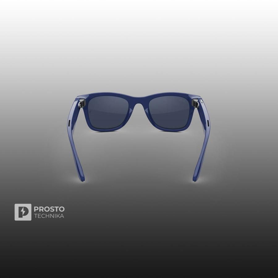 Ray-Ban Wayfarer (Gen 2) Глянцевый синий с Прозрачно-Синими Линзами (Shiny Cosmic Blue/Clear to Sapphire Transitions)
